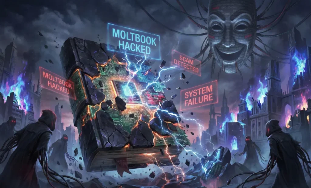 Moltbook: Zlyhanie bezpečnosti AI agentov a podozrenie z podvodu